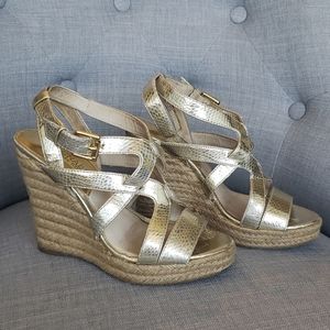 MICHAEL Michael Kors Gold Espadrillas
